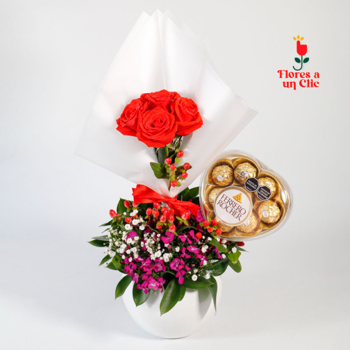 Bombonera bouquet dulce