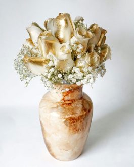 florero nupcial golden