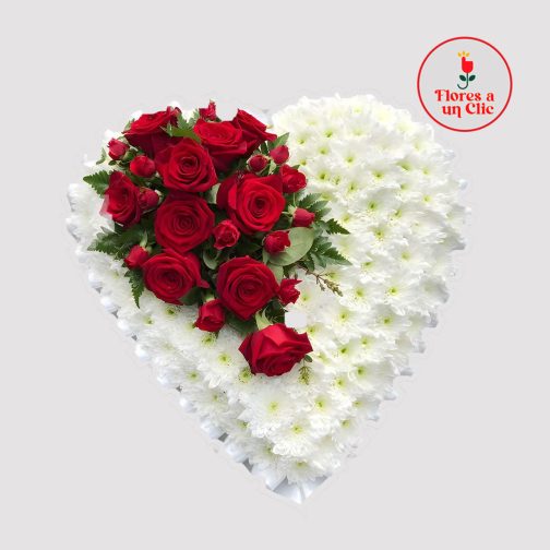 Corazon Bicolor Funerario